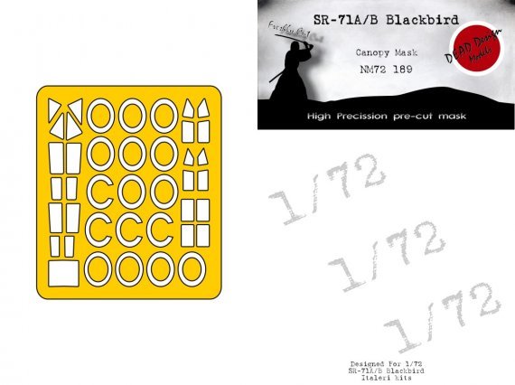 1/72 Lockheed SR-71 Blackbird for Italeri