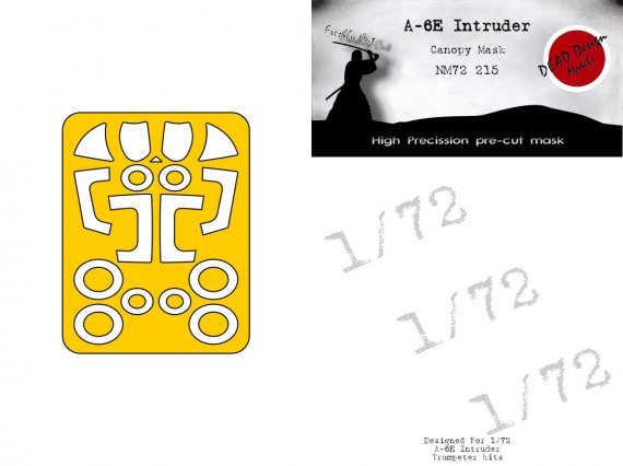 1/72 Grumman A-6E/TRAM Intruder mask for Trumpeter