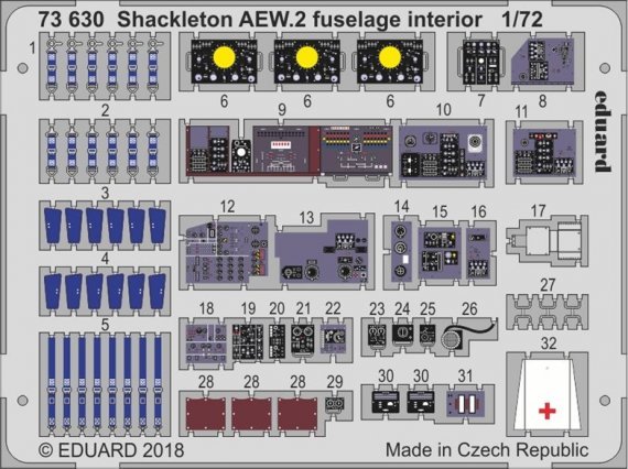 SET Shackleton AEW.2 fuselage interior
