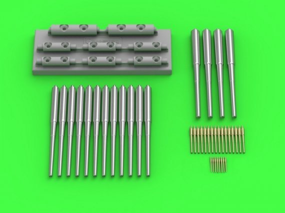 1/350 French pre-dreadnought Danton class armament