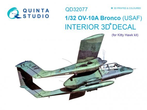 1/32 OV-10A 3D-Print & color Interior