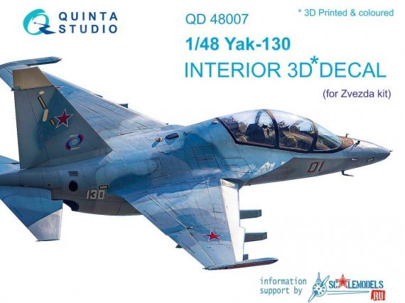1/48 Yak-130 3D-Print & colour Interior decal