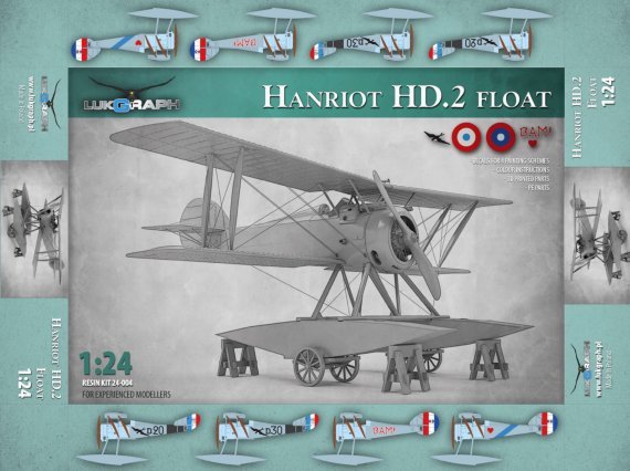 1/24 Hanriot HD.2 Float