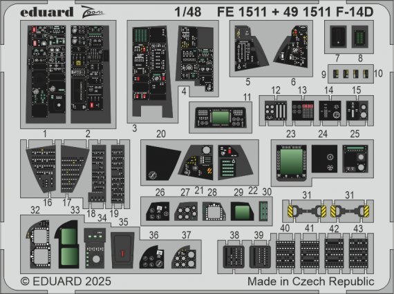 1/48 SET F-14D G.W.H.