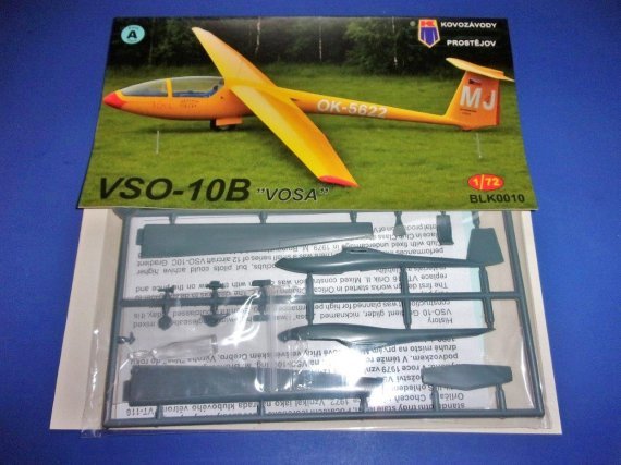 Kovozavody Prostejov VSO-10B Vosa 1/72 Planeur