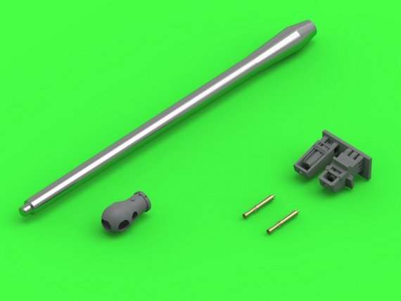 1/35 A34 Comet 77mm HV gun & Besa MG barrels