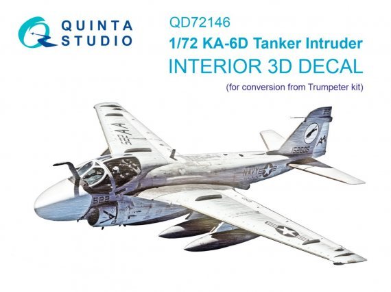 1/72 KA-6D Intruder Interior for conversion from Trumpeter