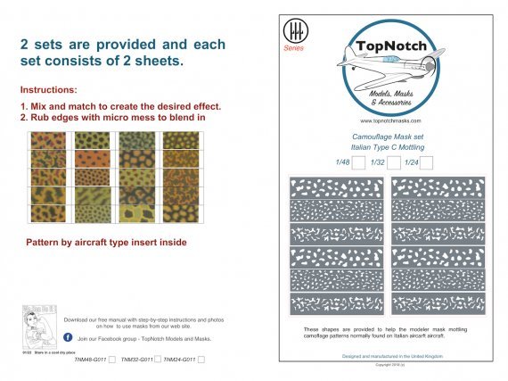 1/48 Italian Type C Mottling