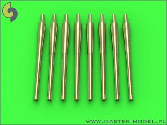 1/350 British 4.7/45 QF Marks IX and XII (8 pcs.)