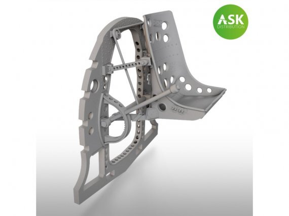 1/48 Mitsubishi A6M5 Model 52 Bulkhead with Seat in Top position