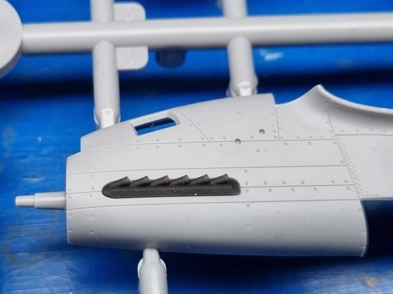 1/72 North-American P-51B/C Mustang Exhausts for Arma Hobby