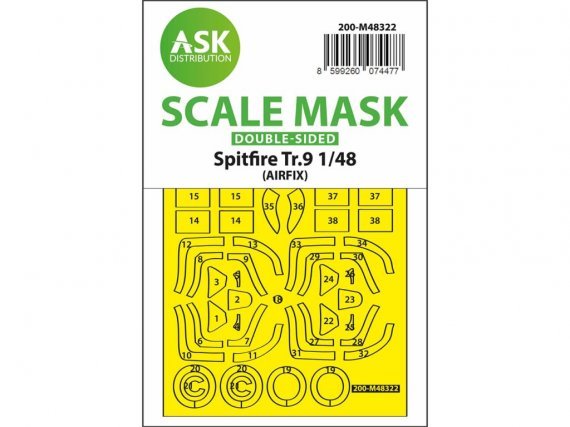 Art Scale Masques Spitfire Tr.9 1/48 Airfix