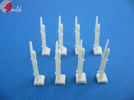 1/72 British rocket projectile 60 lb SAP HE head