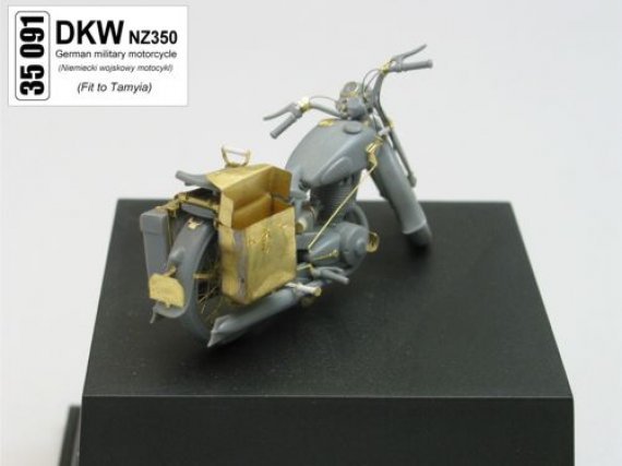1/35 Dkw motorcycle, for Tamiya