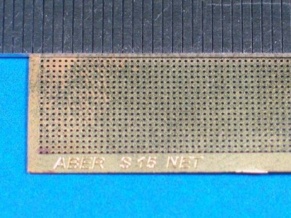 1/35 Fine Mesh Drilled plate 0,6 mm