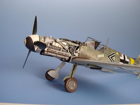 Aires Upgrade set: Messerschmitt Bf 109G-6 detail set