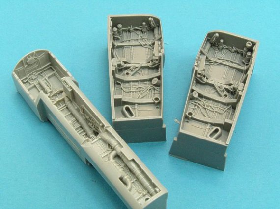 Aires Upgrade set: F/A-18E/F Super Hornet wheel bay