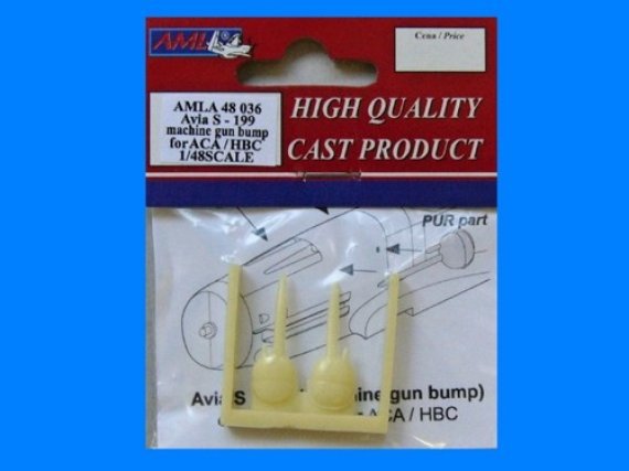 1/48 Avia S-199 machine gun bump (ACA/HBC)