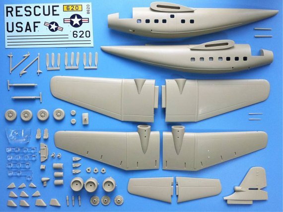 1/72 Northrop YC-125B Raider 3-engined STOL utility transport