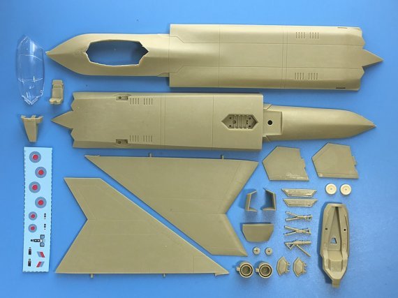 1/72 BAE Tempest II RAF fifth generation fighter project