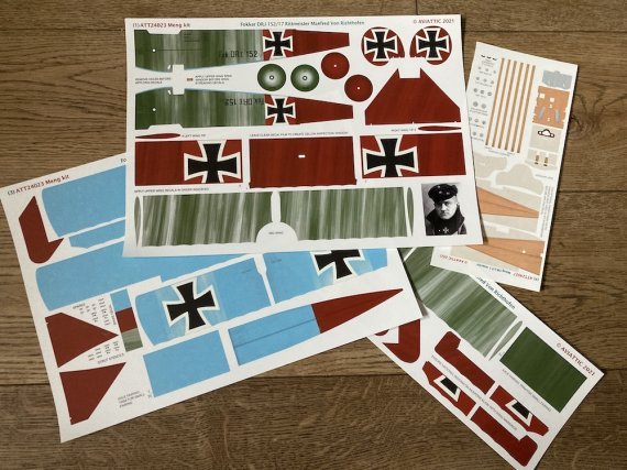 1/24 Fokker Dr.I Triplane 127/17 Manfred von Richthofen