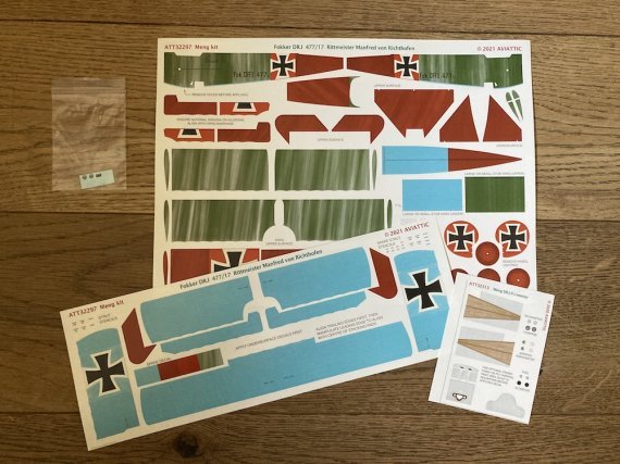 1/32 Fokker Dr.I Triplane 477/17 Manfred von Richthofen