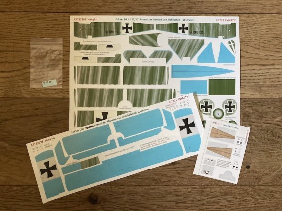 1/32 Fokker Dr.I Triplane 127/17 Manfred von Richthofen