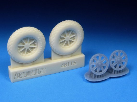 1/48 F4U Corsair Diamond Tread Mainwheels