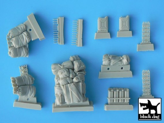 1/35 Semovente M40-75/18 accessories set