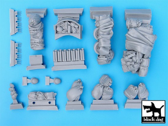 1/35 Pz.Kpfw.III Ausf.N accessories set (DRAG)