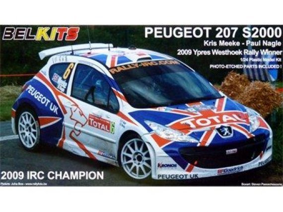 Bel Kits Peugeot 207 S2000 Rally 1/24