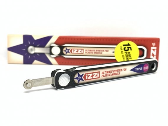 Riveter 0.60 mm TRIPLE for 1/72 & 1/48