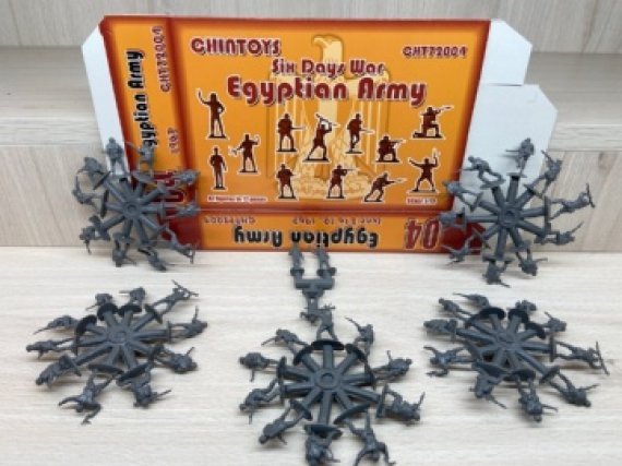 Chintoys Egyptian Army Six Days War Figures 1/72