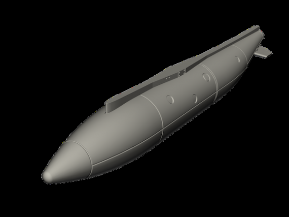 1/72 Dassault Mirage F.1  RPL-201 Irakien Centerline tank