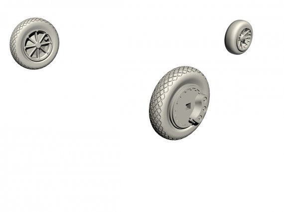 1/72 FH-1 Phantom wheels