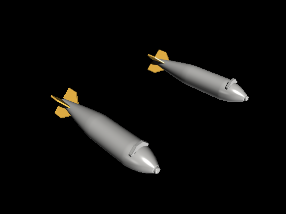 1/72 IAF Fouga Magister IMI 50kg bombs