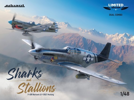 Eduard 1/48 Sharks and Stallions Dual Combo �dition Limit�e