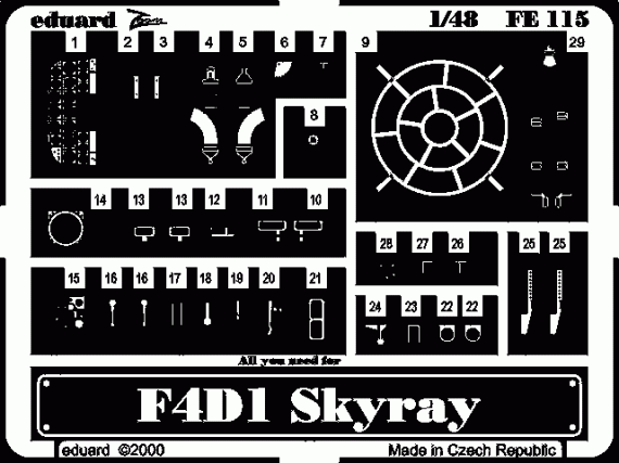 F4D-1 Skyray  (TAM)