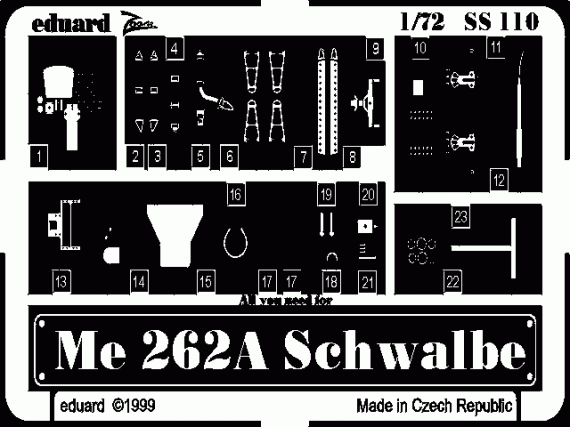 Me 262A Schwalbe  (REV)