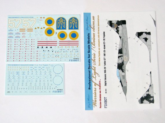 1/32 Digital falcons Mikoyan MiG-29 Ukranian Air Forces