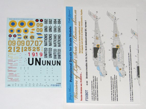 1/48 Ukrainian crocodiles: Mil Mi-24, Part 1