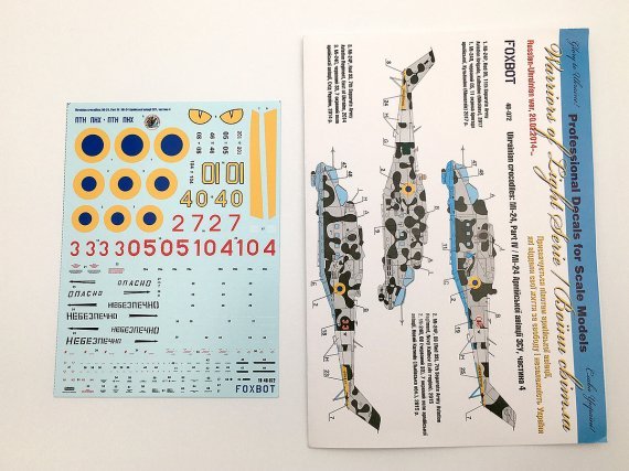 1/48 Ukrainian crocodiles: Mil Mi-24, Part IV