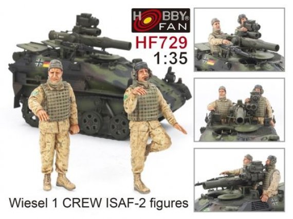 1/35 Wiesel 1 Crew ISAF 2 resin figures