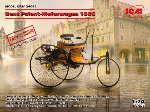 1/24 Benz Patent-Motorwagen 1886