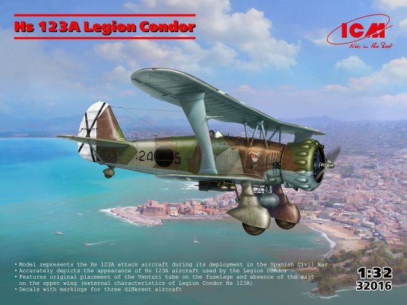 1/32 Hs 123A-1 Legion Condor