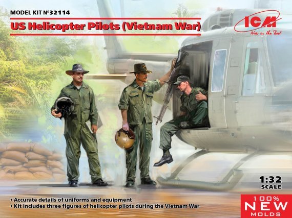 1/32 US Helicopter Pilots, Vietnam War