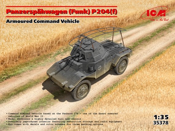 1/35 Panzersphwagen Funk P204f
