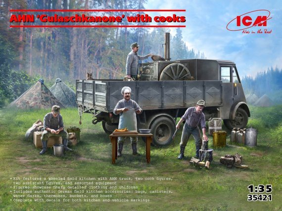 1/35 AHN Gulaschkanone with cooks & accessories