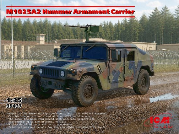 ICM 1/35 M1025A2 Hummer Armament Carrier