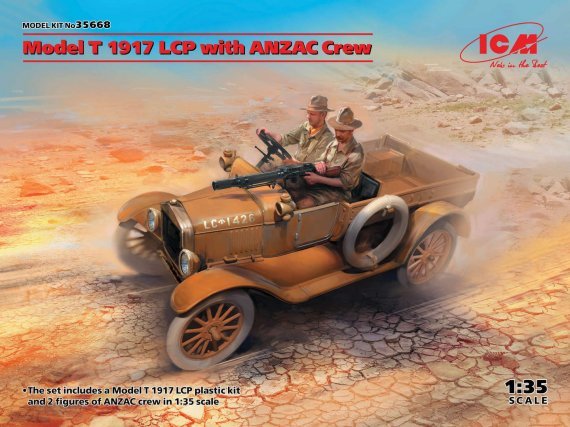 1/35 Model T 1917 LCP with ANZAC Crew